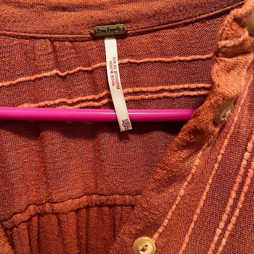 Free people oversized flannel